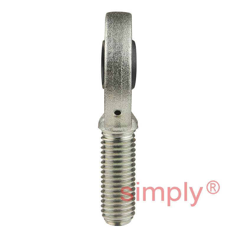 SKF SA15ES Right Hand Steel / Steel Plain Male Rod End M14 Thread