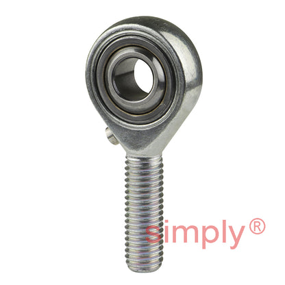 SKF SAKAC10M Right Hand Steel / Bronze Lined Plain Male Rod End M10 Thread