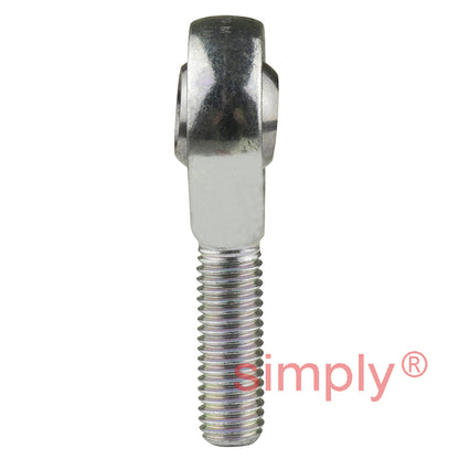 SKF SAKAC10M Right Hand Steel / Bronze Lined Plain Male Rod End M10 Thread
