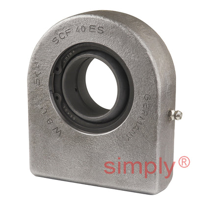 SKF SCF40ES Steel / Steel Rod End With Rectangular Section Welding Shank
