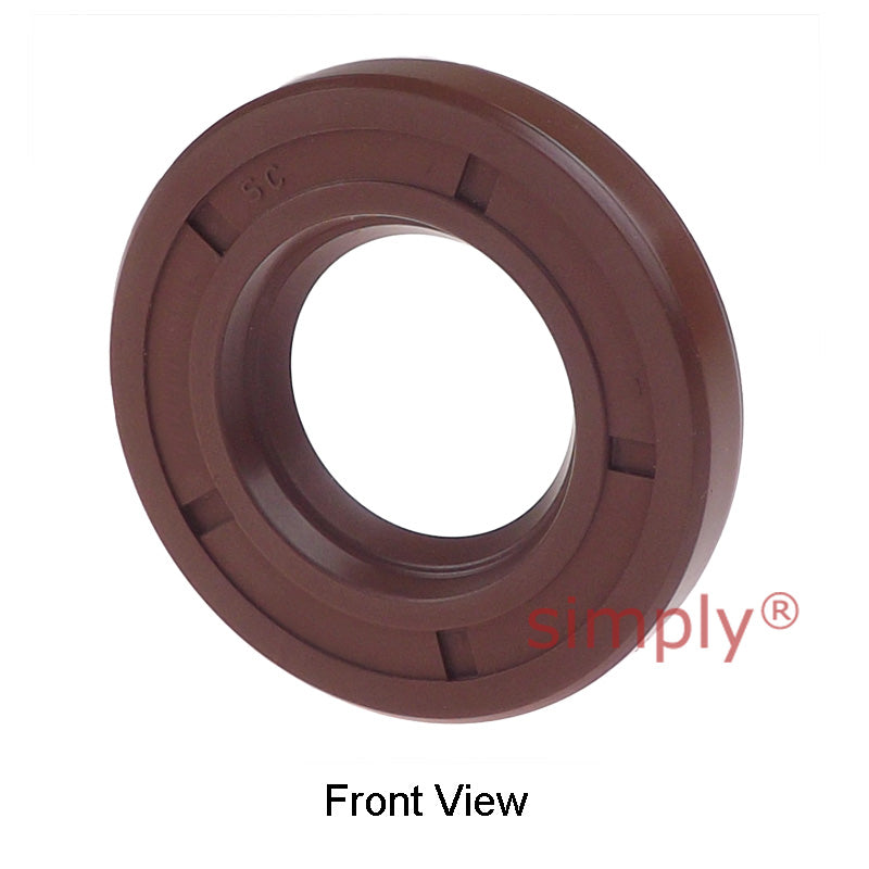 100x120x12mm SC / R21 Single Lip FKM Rubber Metric Rotary Shaft Oil Seal with Garter Spring