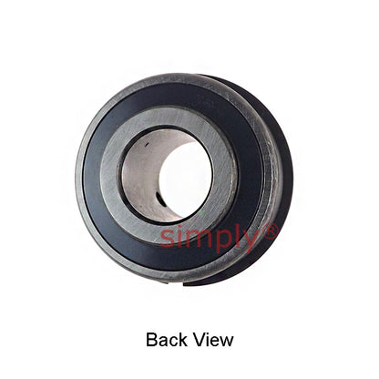 SER203 Metric Bearing Insert and Snap Ring 17mm Bore 47mm Outside Dia