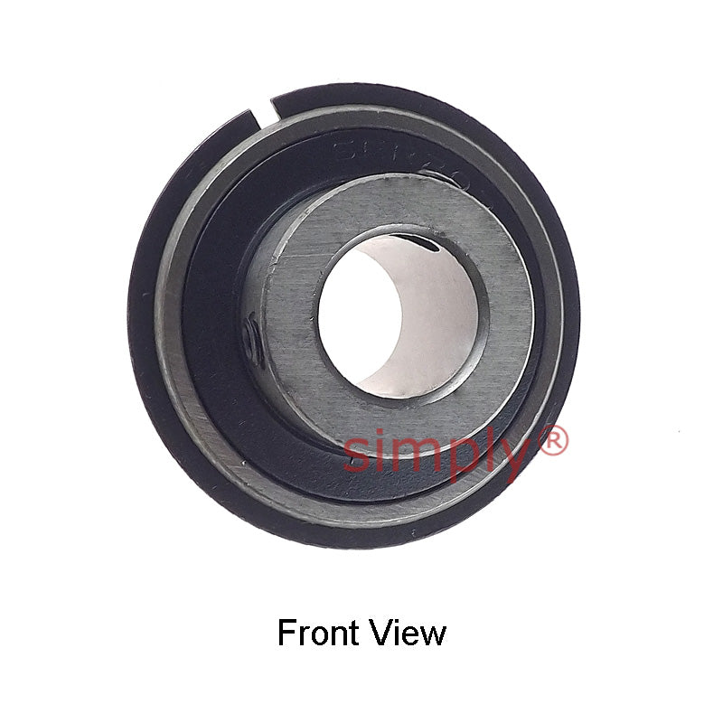 SER203 Metric Bearing Insert and Snap Ring 17mm Bore 47mm Outside Dia