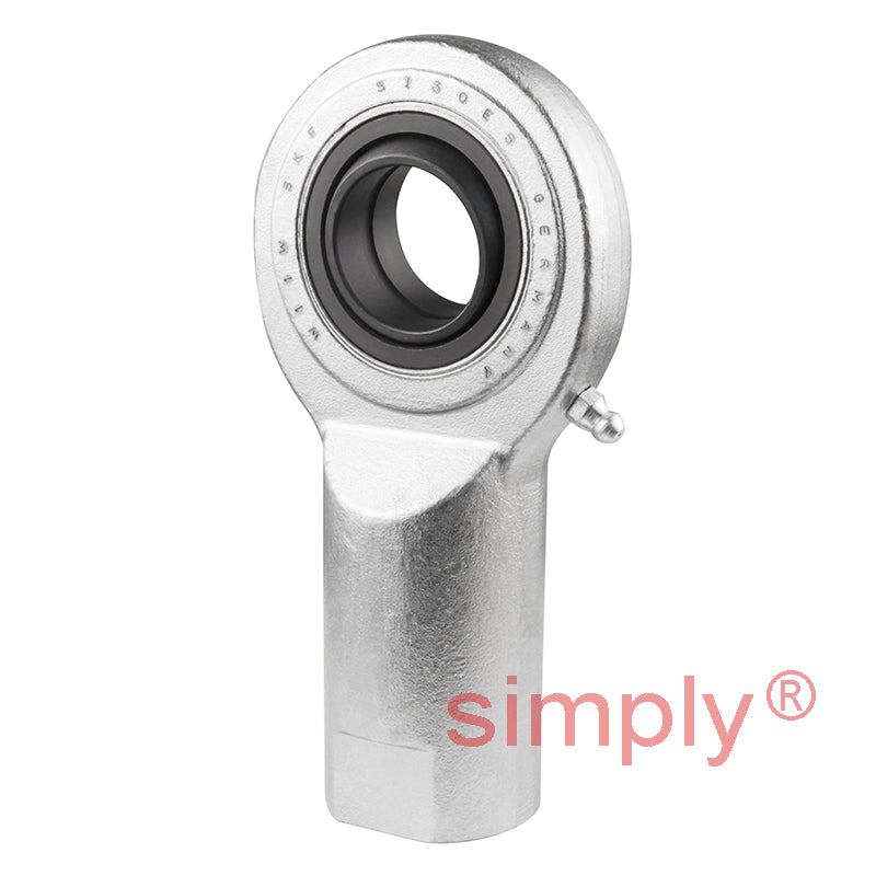 SKF SI30ES Right Hand Steel / Steel Plain Female Rod End M30x2 Thread