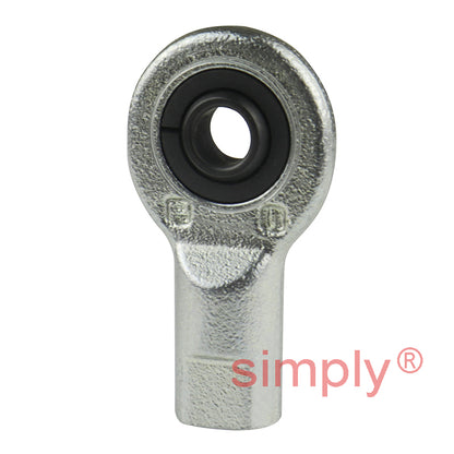 SKF SI6E Right Hand Steel / Steel Plain Female Rod End M6 Thread
