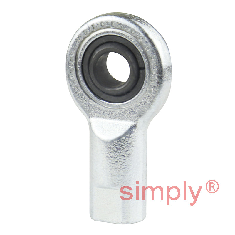 SKF SI8E Right Hand Steel / Steel Plain Female Rod End M8 Thread
