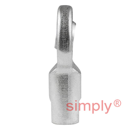 SKF SIL10C Left Hand Steel / PTFE Sintered Bronze Lined Plain Female Rod End M10 Thread