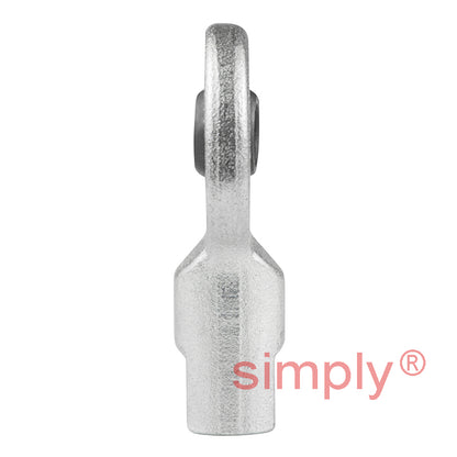 SKF SIL6E Left Hand Steel / Steel Plain Female Rod End M6 Thread