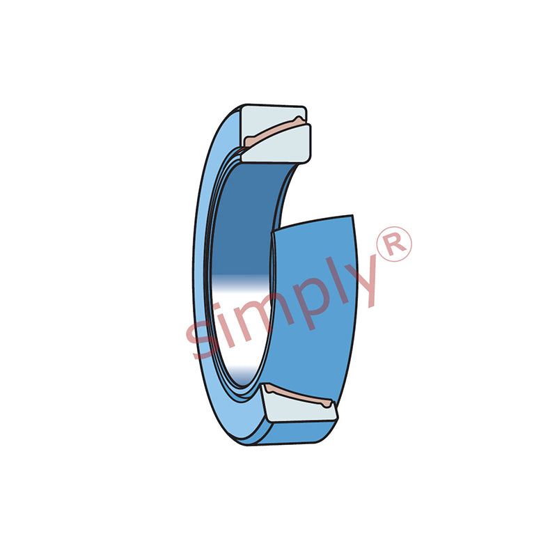SKF GAC70F Angular Contact Spherical Plain Bearing Steel / PTFE Fabric 70x110x25mm