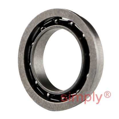 SMF128 Budget Stainless Steel Open Flanged Deep Groove Ball Bearing 8x12x2.5mm