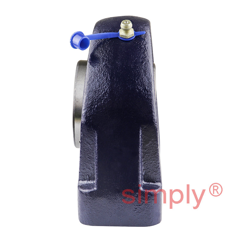 RHP SNP1-3/4 Threaded Base Small Footprint Pillow / Plummer Block and 1-3/4 inch Bore Grub Screw Full Width Insert
