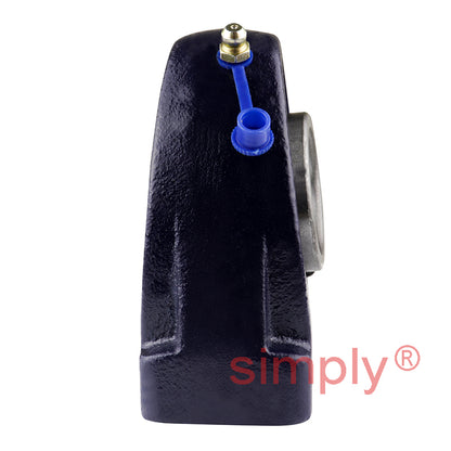 RHP SNP1-3/8 Threaded Base Small Footprint Pillow / Plummer Block and 1-3/8 inch Bore Grub Screw Full Width Insert