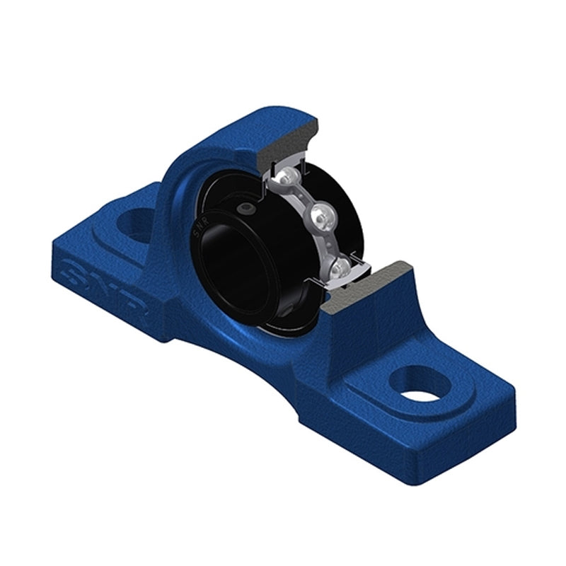 SNR UCP210-31T20 Imperial Cast Iron Two Bolt Pillow / Plummer Block Housing with 1-15/16 inch Bore Insert Wide Temperature Version - Allow 2-3 Days