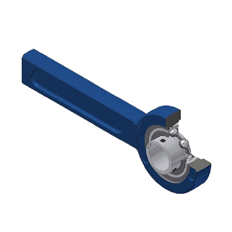 SNR USSP204N Metric Cast Iron Tensioner Unit with 20mm Bore Insert - Allow 2-3 Days
