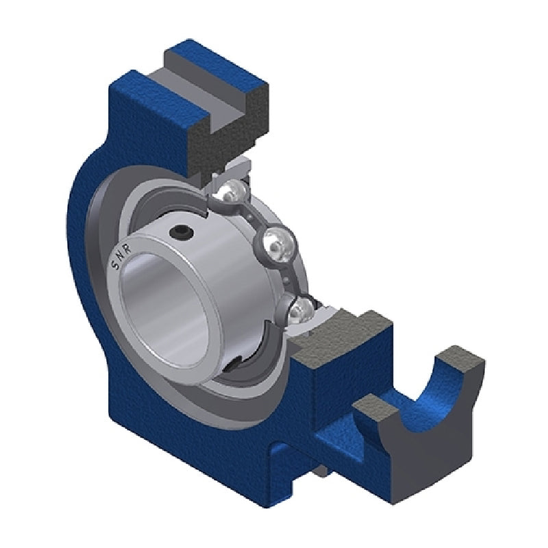 SNR UST211N Metric Cast Iron Take Up Unit with 55mm Bore Bearing Unit - Allow 2-3 Days