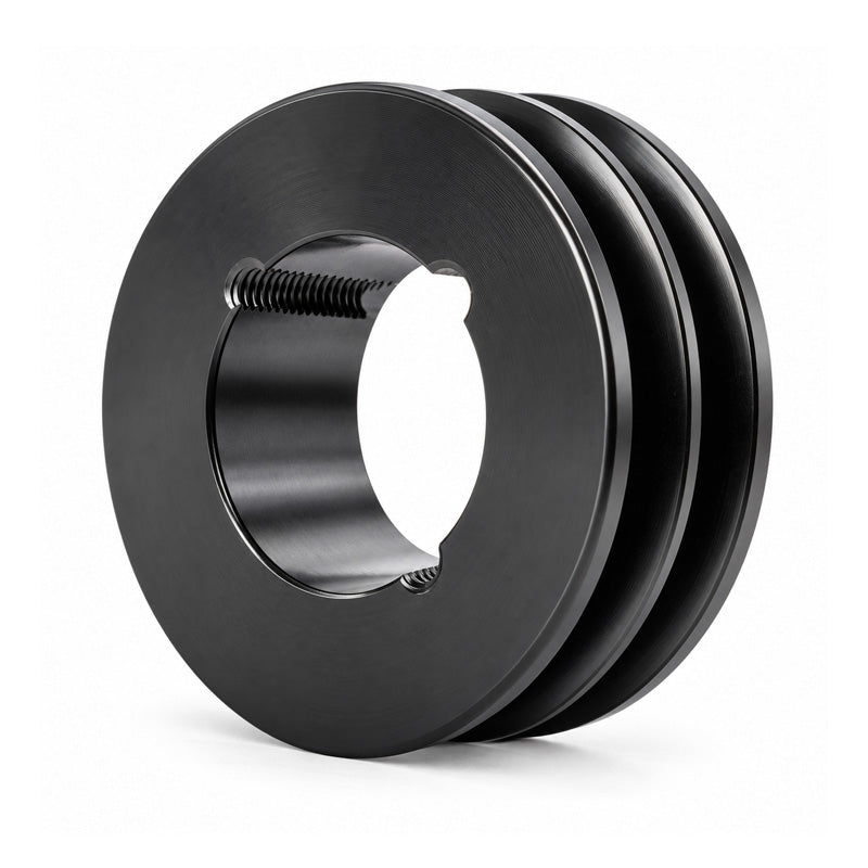 90X2SPA 90mm Pitch Diameter SPA Section Tapered Locking Bush Type Pulley with 2 Grooves (Bush not Incl.)
