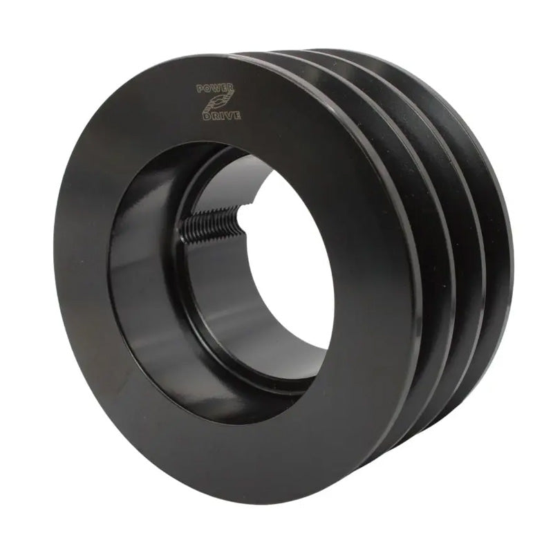 125X3SPA 125mm Pitch Diameter SPA Section Tapered Locking Bush Type Pulley with 3 Grooves (Bush not Incl.)