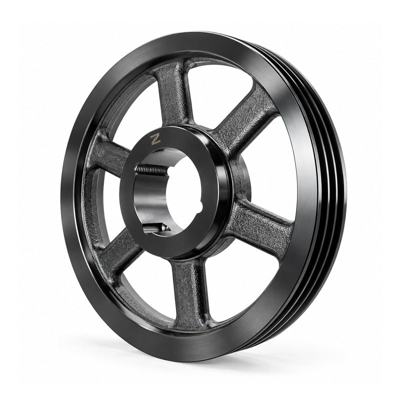 500X3SPA 500mm Pitch Diameter SPA Section Tapered Locking Bush Type Pulley with 3 Grooves (Bush not Incl.)