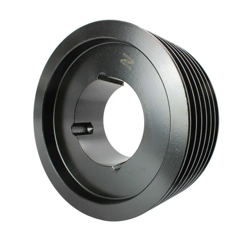 PowerDrive 224X6SPB 224mm Pitch Diameter SPB Section Tapered Locking Bush Type Pulley with 6 Grooves (Bush not Incl.) - Allow 2-3 Days