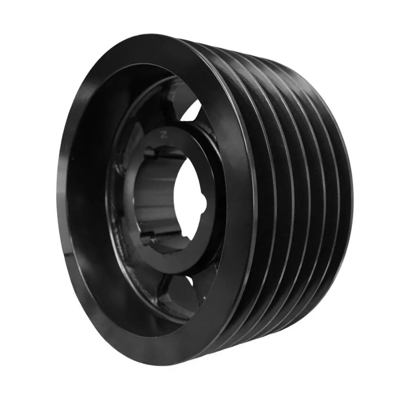 PowerDrive 1000X6SPB 1000mm Pitch Diameter SPB Section Tapered Locking Bush Type Pulley with 6 Grooves (Bush not Incl.) - Allow 2-3 Days