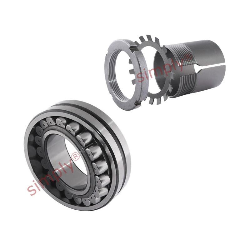 FAG 23052KMBC3 Spherical Roller Bearing with H3052X Adapter Sleeve 240x400x104mm