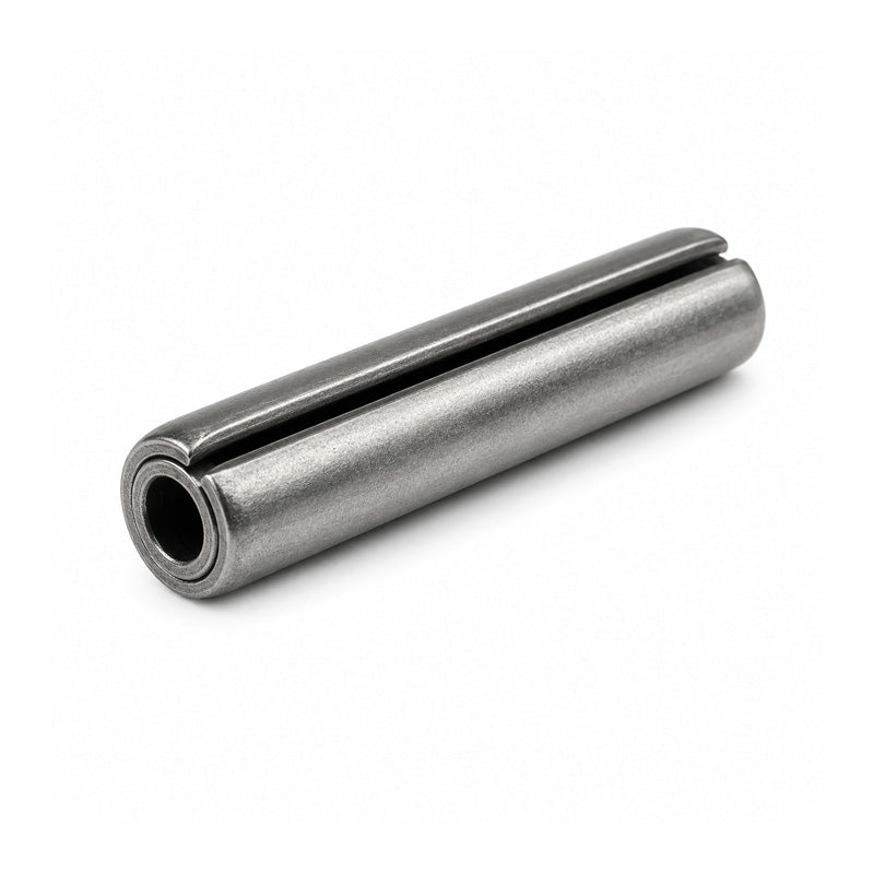 Metric Chrome Stainless Steel AISI 420 HCP Coiled Roll Pin 12x60mm with Pickled Finish - Allow 2-3 Days