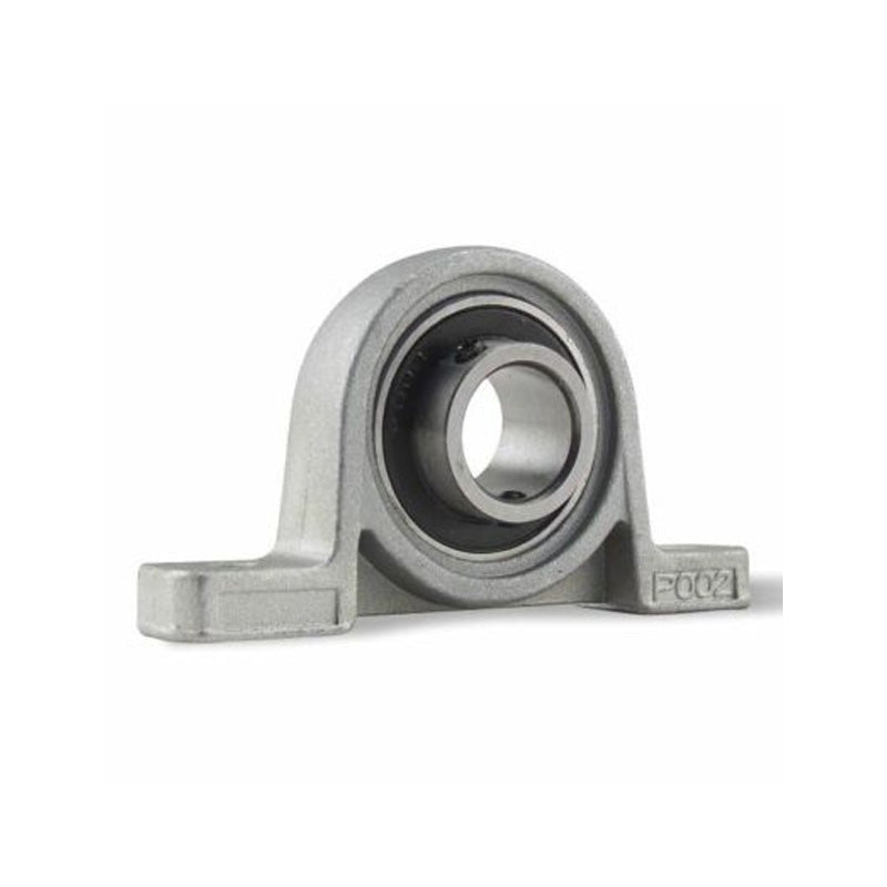 SSKP002 2 Bolt Corrosion Resistant Pillow Block with 15mm Bore Stainless Grub Screw Insert