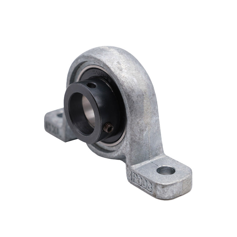 SSUP002 2 Bolt Corrosion Resistant Pillow Block with 15mm Bore Stainless Eccentric Collar Insert