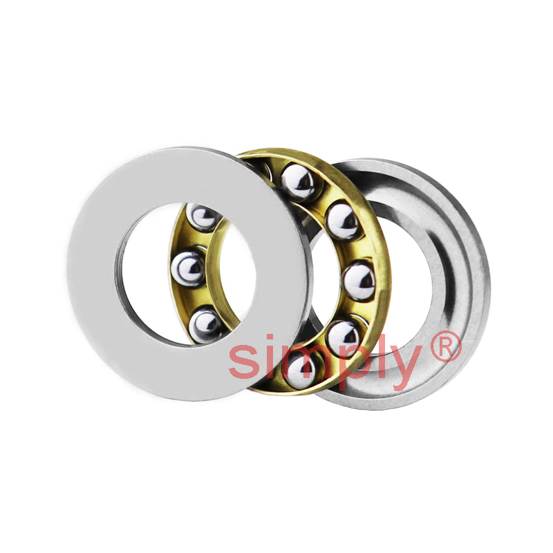 F8-16G Budget Single Thrust Ball Bearing with Grooved Washers 8x16x5mm