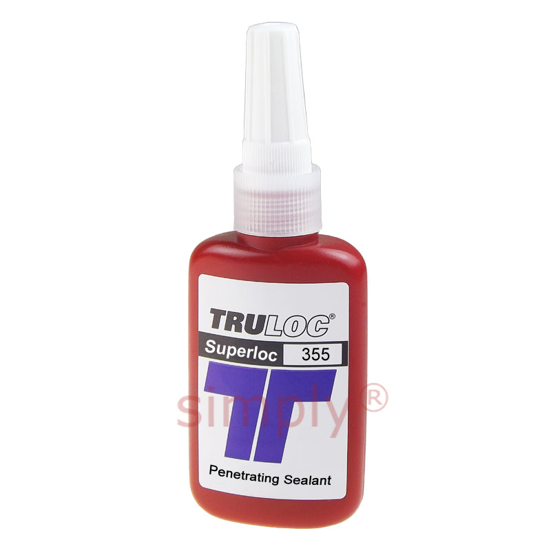 Truloc Superloc 355 Low Viscosity Penetrating Nut / Thread / Stud Locking Sealant 10ml
