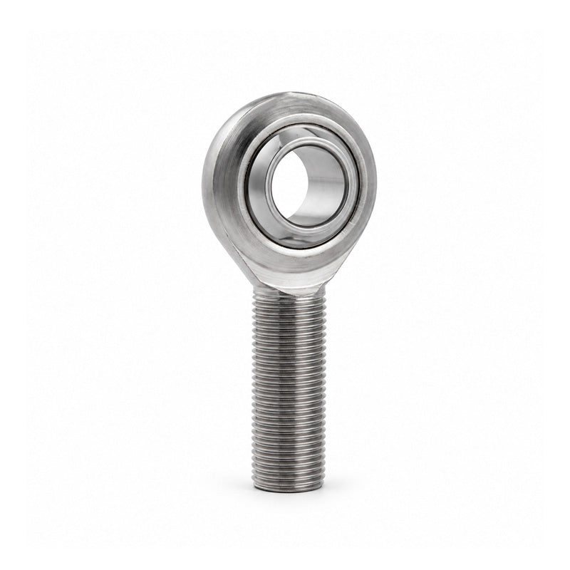 ISB TSML12.1 Left Hand Maintenance Required Steel/Bronze Lined Plain Male Rod End M12 Thread