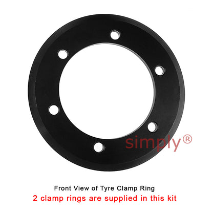 Major Brand F120H/F120F Inner/Outer Facing Taper Bores Type Tyre Drive Coupling Assembly with Natural Rubber Tyre