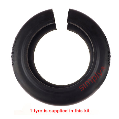 Major Brand F120H/F120F Inner/Outer Facing Taper Bores Type Tyre Drive Coupling Assembly with Natural Rubber Tyre