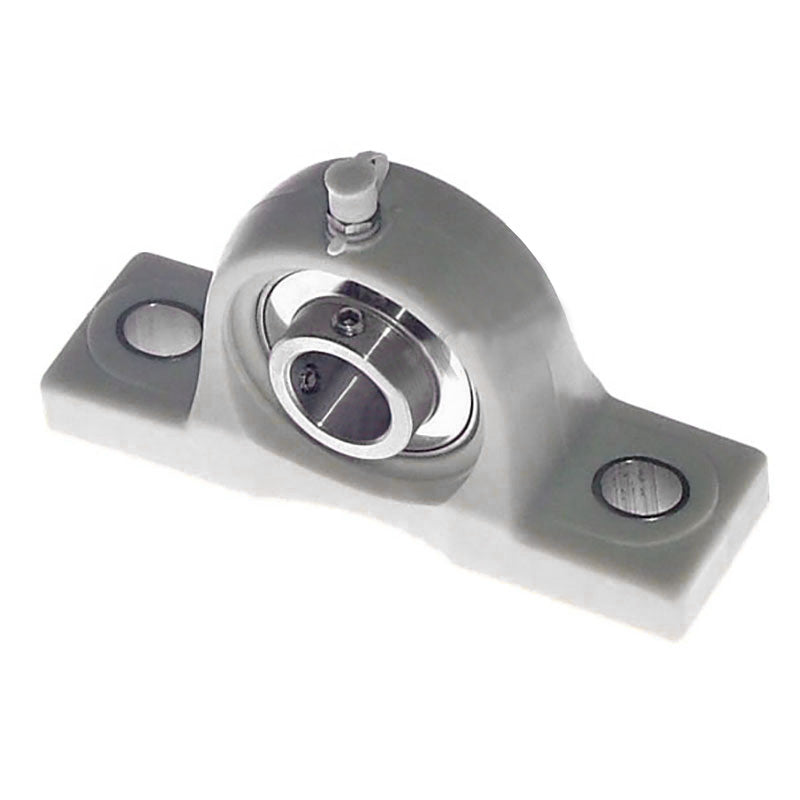 SUCPPL204 Metric Thermo Plastic Two Bolt Pillow / Plummer Block Housing with 20mm Bore Stainless Insert 