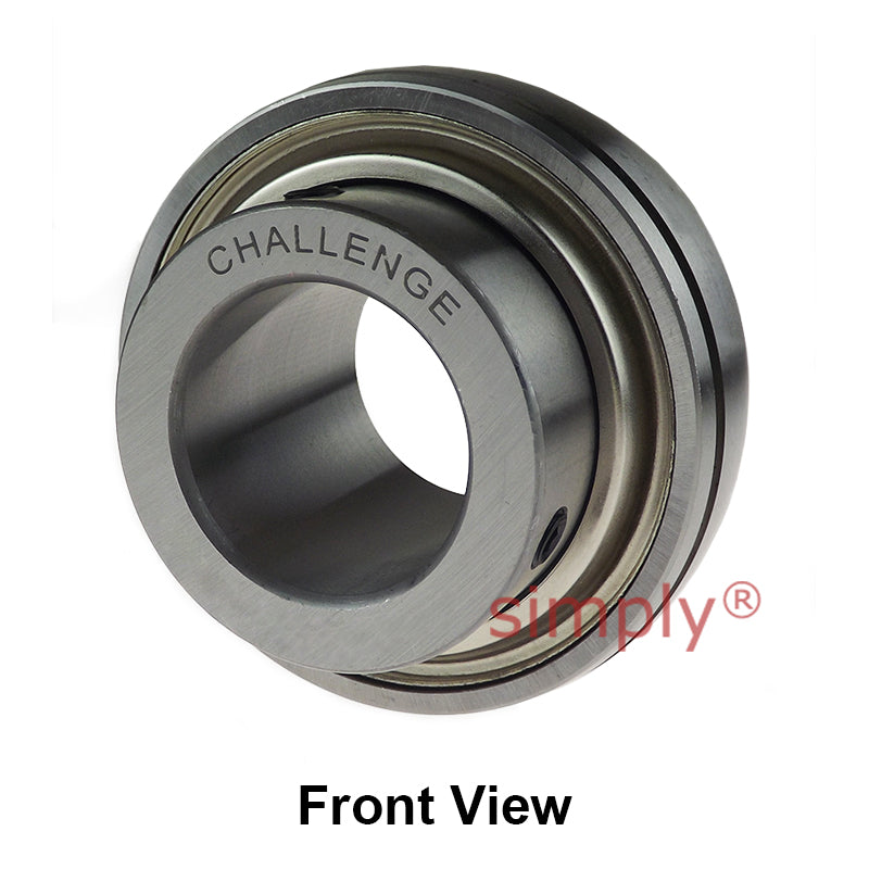 Challenge UCX11 Metric Insert with Grub Screws with 55mm Bore 110mm Outside Dia and Triple Lip Seal Ideal for Agricultural and Outdoor Use