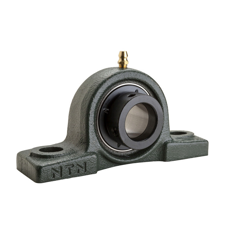 NTN UELP309-112D1W3 Imperial Cast Iron Two Bolt Pillow / Plummer Block Housing with 1-3/4 inch Eccentric Collar Insert - Allow 2-3 Days