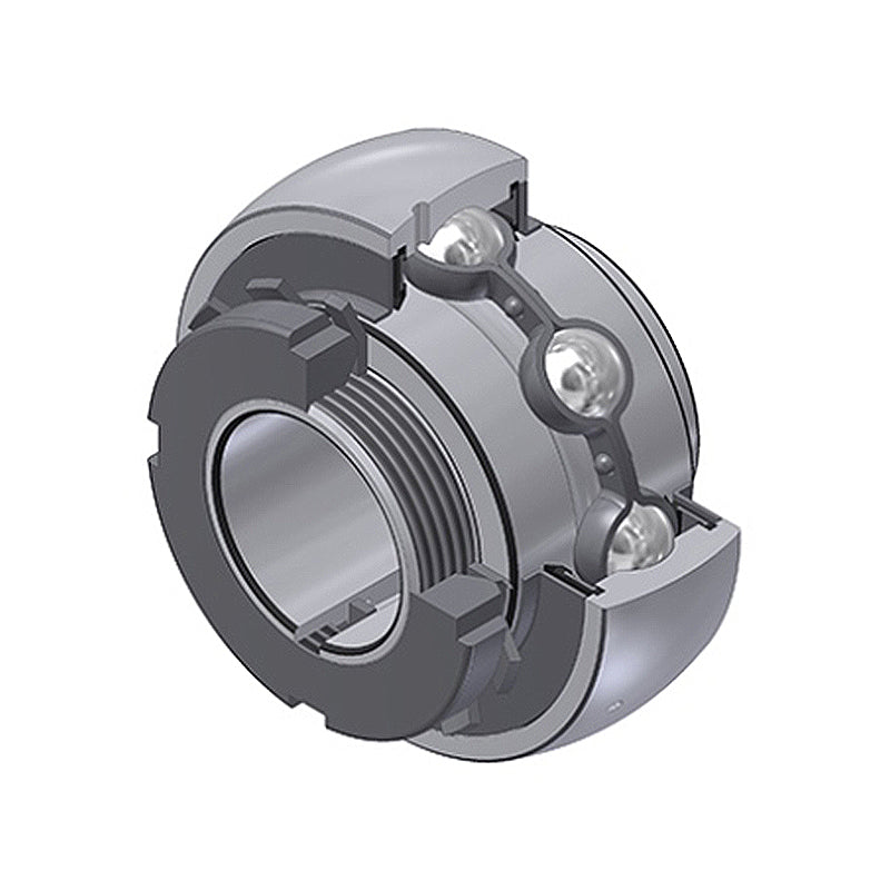 SNR UK206G2H-14 Imperial Full Width Spherical Outer Bearing Insert 7/8 inch Bore 62mm Outside Diameter with Adapter Sleeve - Allow 2-3 Days