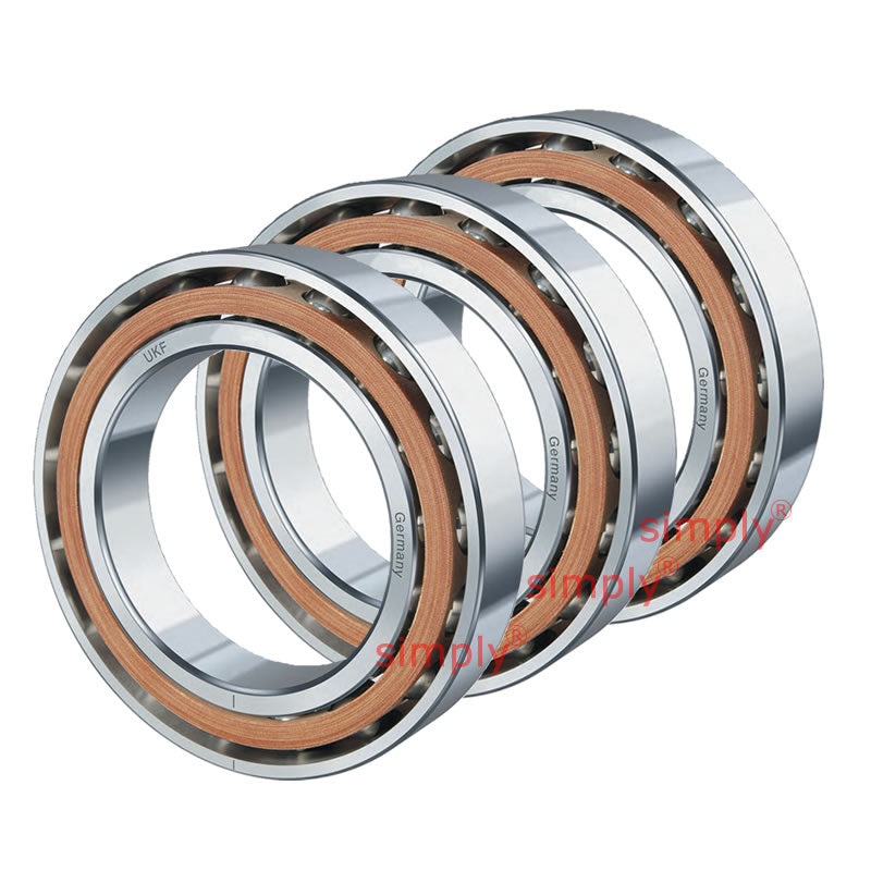 UKF 719USSC20A21HQ0DBM Super Precision Single Row Angular Contact Spindle Bearing 20x37x9mm