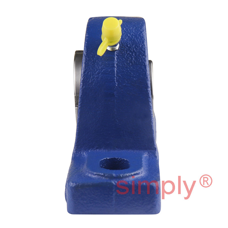 SNR UKP205H Metric Cast Iron Two Bolt Pillow / Plummer Block Housing Insert and Adaptor Sleeve Fits 20mm Shaft