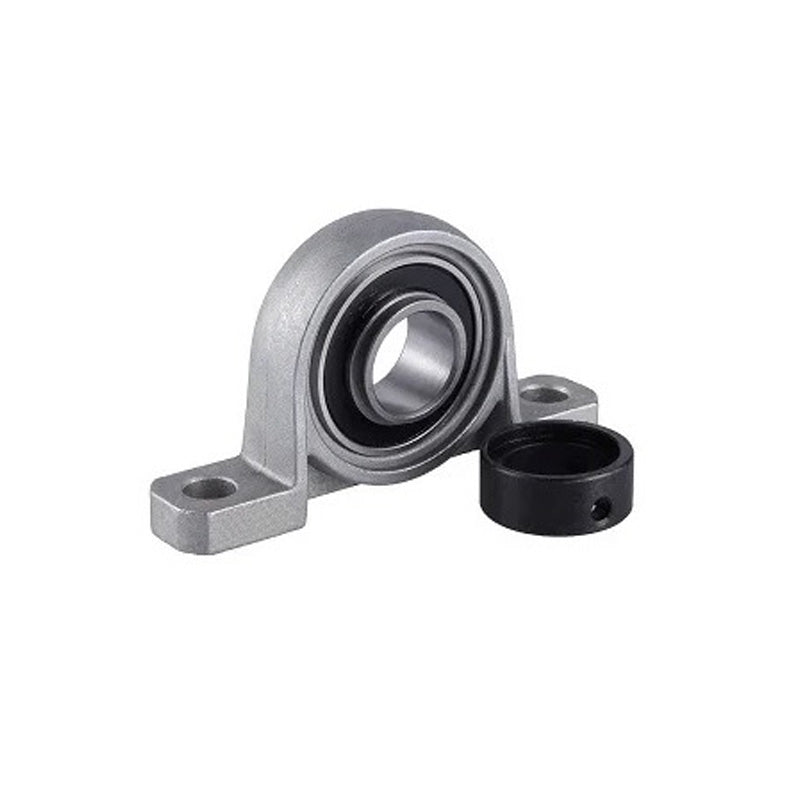 UP001 2 Bolt Aluminium Pillow Block with 12mm Bore Eccentric Collar Insert