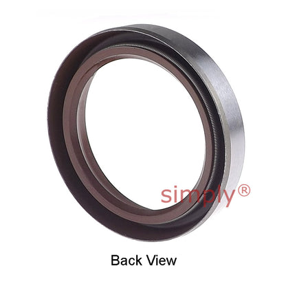 45x52x4mm VB / R12 Metal Covered Single Lip FKM Rubber Metric Rotary Shaft Oil Seal