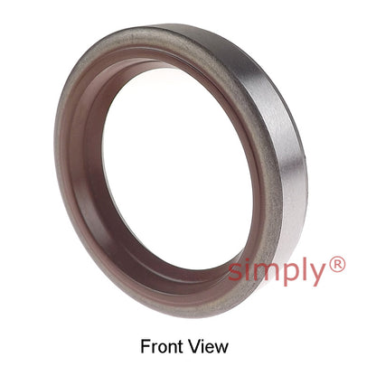 45x52x4mm VB / R12 Metal Covered Single Lip FKM Rubber Metric Rotary Shaft Oil Seal
