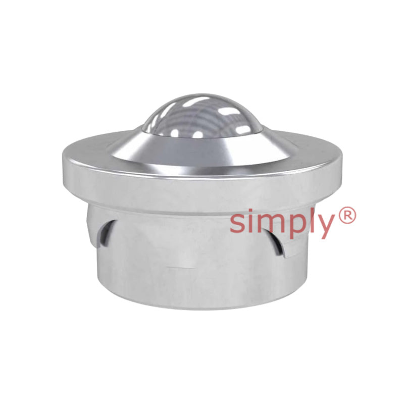 High-Performance Medium Duty Ball Transfer Unit with 15.88mm Steel Ball - Load Capacity 70kg - Allow 2-3 Days