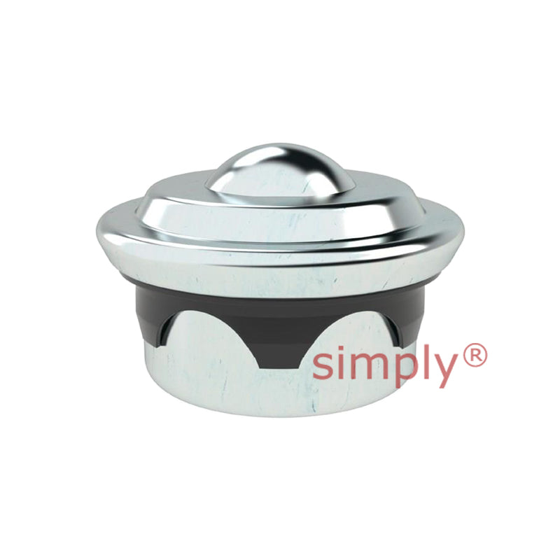High-Performance Light Duty Ball Transfer Unit with 15.88mm Stainless Steel Ball - Load Capacity 11.4kg - Allow 2-3 Days