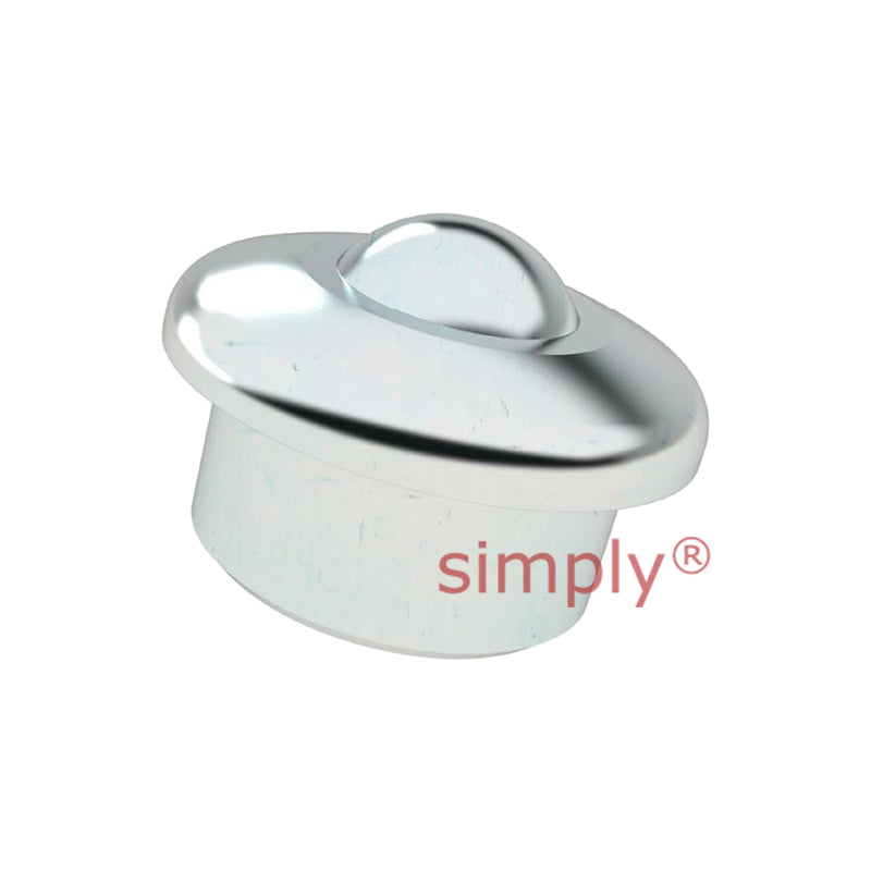 High-Performance Medium Duty Ball Transfer Unit with 30.2mm Stainless Steel Ball - Load Capacity 167kg - Allow 2-3 Days