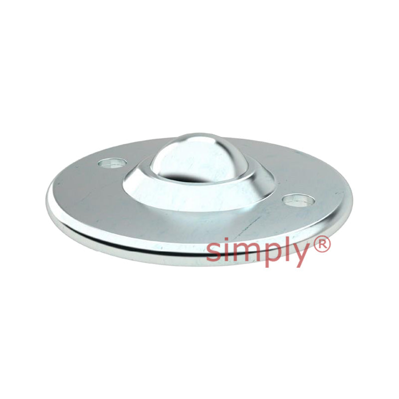 High-Performance 2 Bolt Dish Surface Mount Ball Transfer Unit with 30.1mm Steel Ball - Allow 2-3 Days