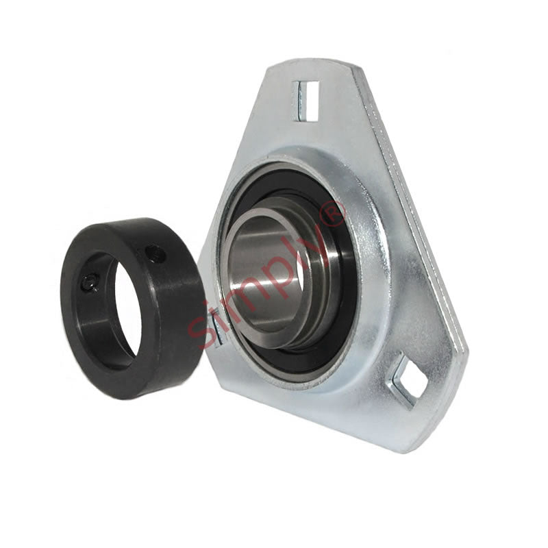 SKF PFD30WF Pressed Steel Triangular Housing with Eccentric Locking Collar 35mm Insert 