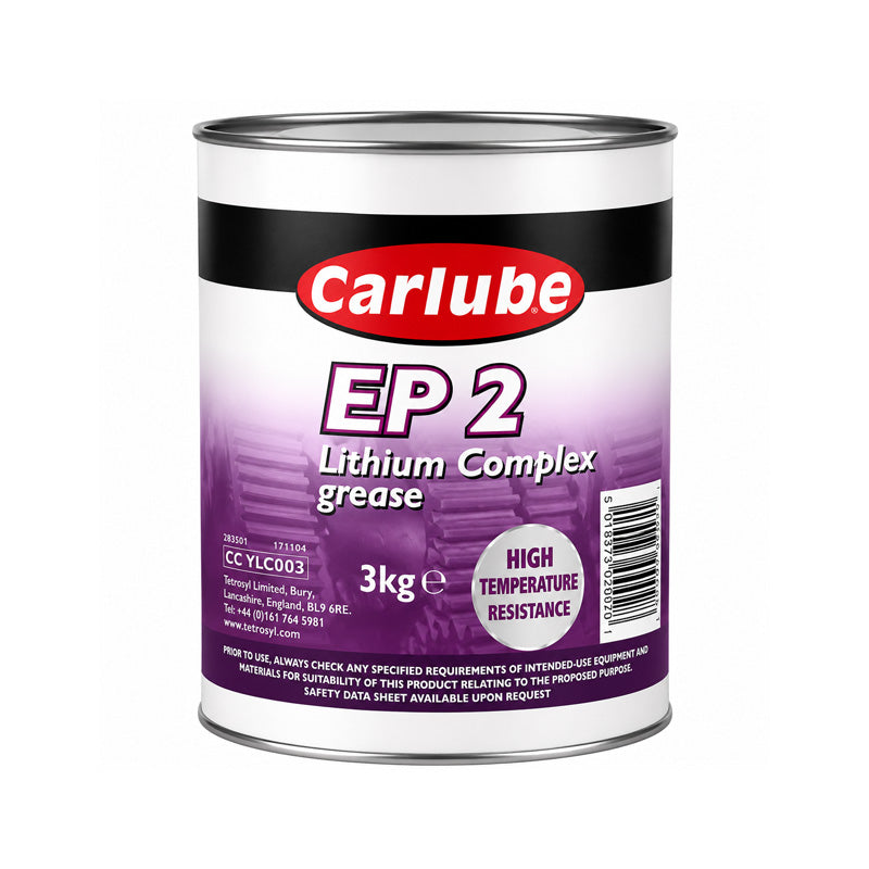 Carlube EP2 Lithium Complex Grease 3kg - Allow 2-3 Days