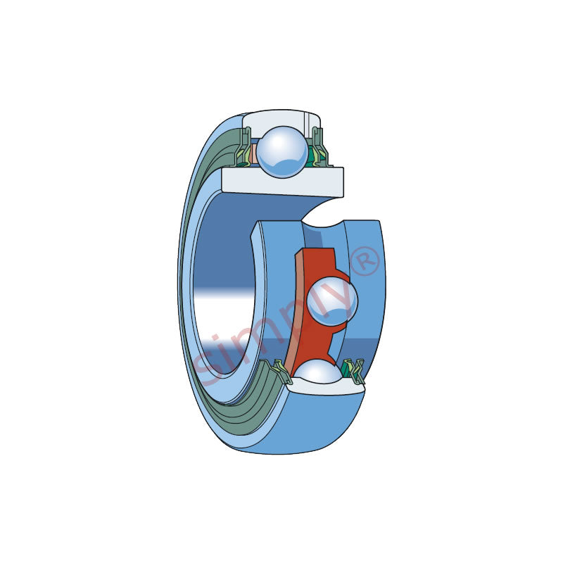 SKF YSA205-2FK Tapered Bore Bearing Insert 20 mm Bore (with H2305 Adaptor Sleeve) 52mm Outside Diameter