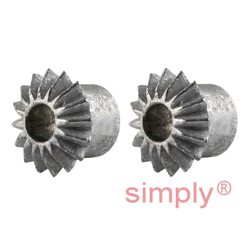 ZBM10/16 16 Tooth Metric Die Cast Zinc Mitre Gear (Set of 2) 1.0 MOD 20 Deg Pressure Angle